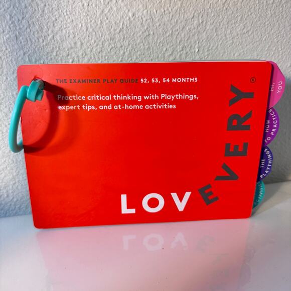 Lovevery The Examiner Play Guide‎ Montessori Activity Book 52-54 Months Old - Picture 1 of 3